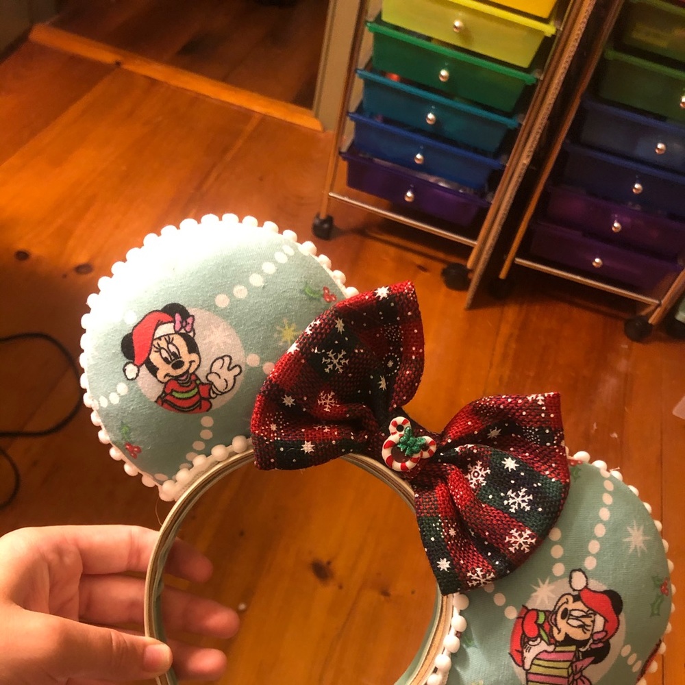 Christmas Minnie Ears!